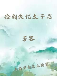 撿到失憶太子后
